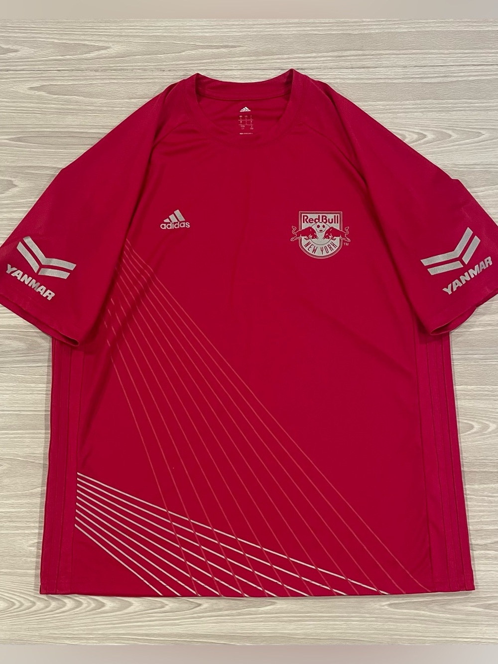 Adidas 2017/18 New York Red Bulls MLS Training Soccer Jersey Men’s Size Large